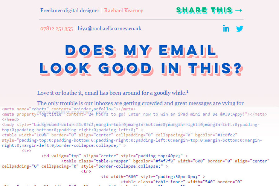 How To: Code HTML Email